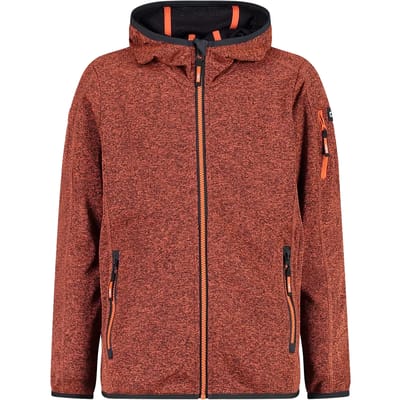 Gevoerde hoodie met rits voor kinderen CMP
