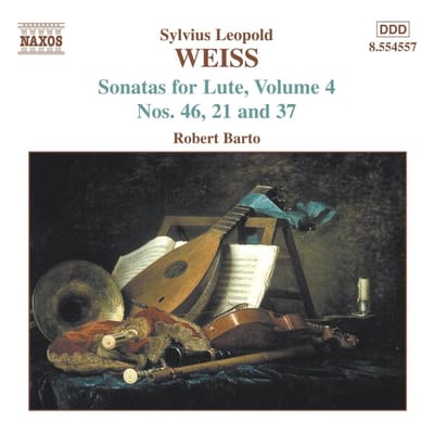 Roberto Barto - Weiss: Lute Sonatas 4 (CD)