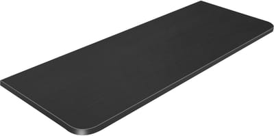 Opklapbare Wandtafel - Opvouwbaar bureau - Ruimtebesparend werken - Hoge draagkracht - 60 x 30 cm - Zwart
