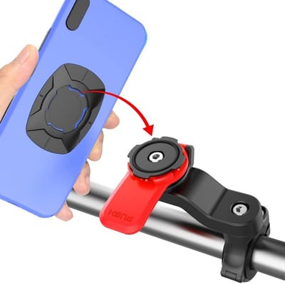 Universeel Telefoonhouder voor Fiets | Scooter | Motor met Magnetisch Kliksysteem - LB543