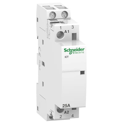 Schneider Electric Acti9 ict contactor 25 A 2 Nee 24 v ac 50 hz