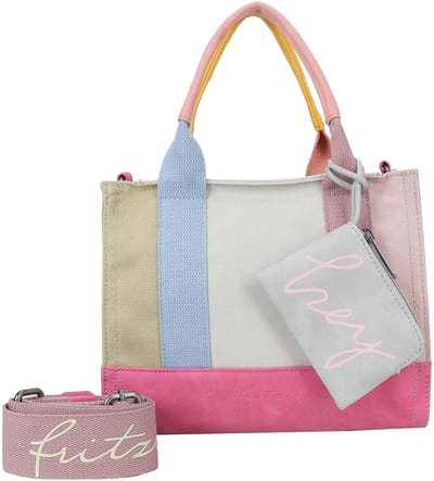 Fritzi aus Preußen handtas schoudertas Izzy09 Limited Canvas Crossbody Multi roze