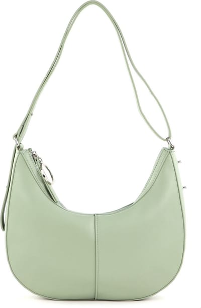 SEIDENFELT MANUFAKTUR Schoudertas Vinne Hobo Soft Green Lichtgroen