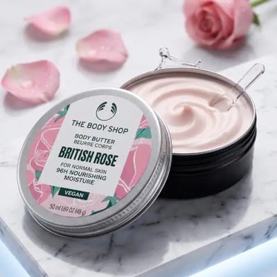 The Body Shop British Rose Body Butter - 200ml