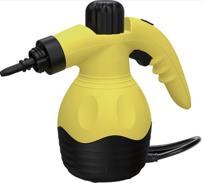 Benson Multifunctionele Handstoomreiniger - Met 9 accessoires - Geel