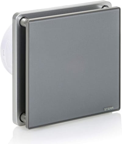 Stille Luchtafzuiger 100 mm met Timer voor Badkamer en Ventilatie