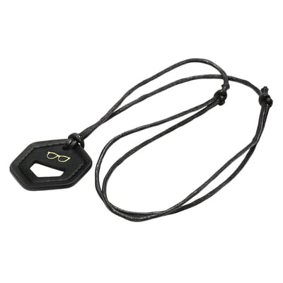 Kunstleren Brilketting – Zwart – Ketting Koord en Ophangdraad – Unisex Zonnebril Houder – Brillenhouder en Brillenketting – Stijlvolle Decoratie