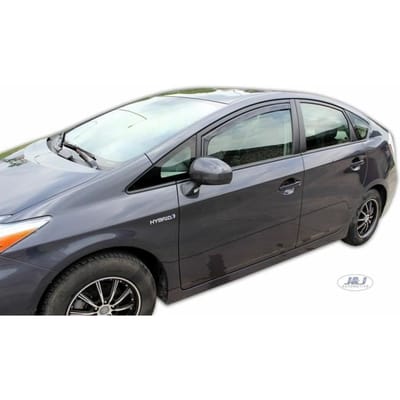 J&J AUTOMOTIVE | Heko Deflecteurs d'air Déflecteurs de Vent Pour Toyota Prius 3 2010-2015 5P. Berlina