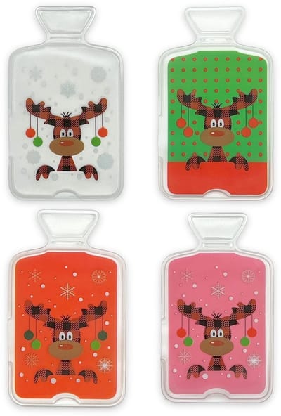 Dailygoods- Handwarmers Oplaadbaar - Herbruikbare Warmtezakjes - Warmtepads - Lichtgewicht - Set van 4 - Zachte Hoes van 100% Kunststof