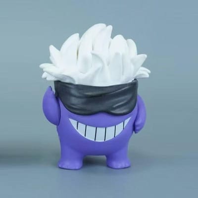 8cm Anime Pokemon Gengar Model Actiefiguren PVC Verzameling Model Speelgoed Bureau Decoratieve Ornamenten Duurzaam Perfect Cadeau white