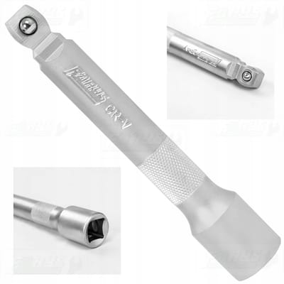 Verstelbare Verlengkoker 1/2" 125mm CrV - Ideaal voor Moeilijk Bereikbare Plekken