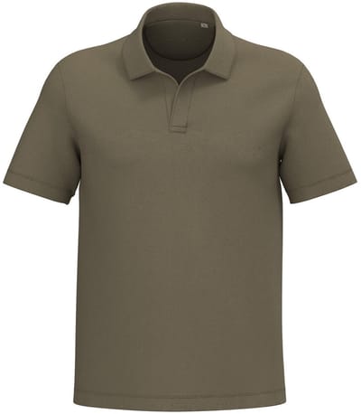 Spasso Ecologische sponsen herenpolo SP229 - Light Olive Green - L