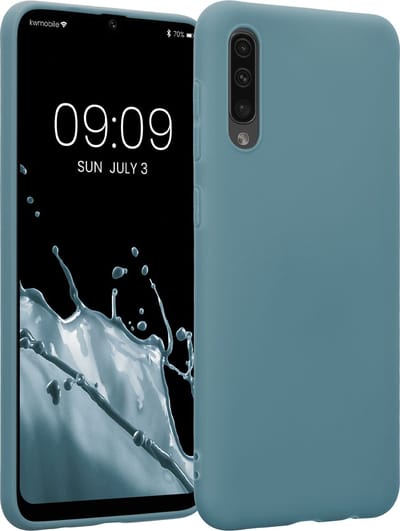 kwmobile telefoonhoesje geschikt voor Samsung Galaxy A50 - Hoesje voor smartphone - Back cover in Arctische nacht