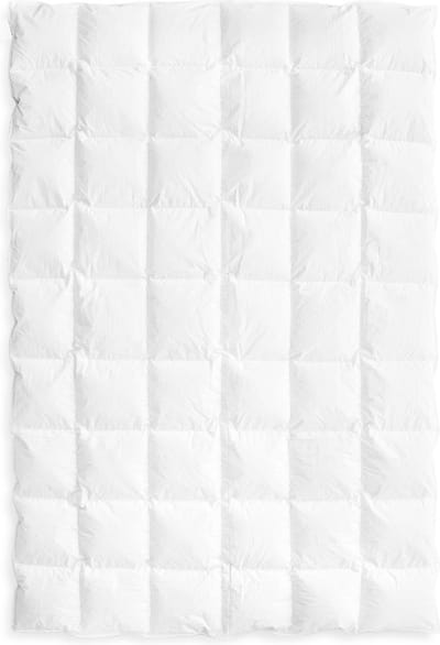Ganzendons Dekbed 220x200cm – Capri ZOMER 2 Persoons Dons Dekbed 1000g Vulling – 100% Katoenen Tijk Wit - Satijnen Bies – Wasbaar - Luchtig en comfortabel