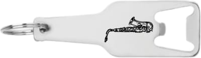 Akyol - saxofoon flesopener - Saxofoon - cadeau muzikant - leuk cadeau voor je vriend om te geven - verjaardag muzikant - 105 x 25mm