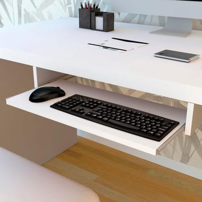 Onderbouw Lade Hout - Toetsenbord Lade Bureau - Bureau Organisatie - Uittrekbaar Ontwerp - 70 x 31 x 11 cm