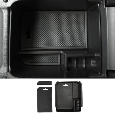 Dailygoods - CDEFG Middenconsole, armleuning, opbergdoos, compatibel met VW Touran 2 5T 2015+ armleuningen, organizer, handschoenenvak, multifunctionele opslag, auto-middenconsole, tray, interieur, accessoires