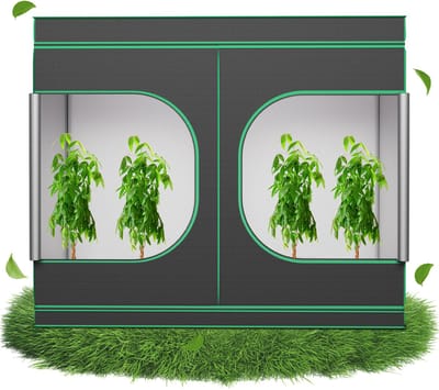 Kweektent voor binnen kweekkast lichtdichte en waterdichte plantentent kweektent binnen kweektent kweektent - 240x120x200cm