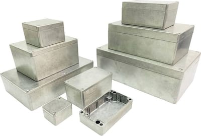 Gainta G101 Universele behuizing 50 x 45 x 30 Aluminium Aluminium gelegeerd Aluminium (naturel) 1 stuk(s)