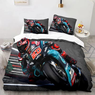 3D Print Marc Marquez 93 Beddengoed Set Dekbedovertrek Bed Set Dekbedovertrek Kussensloop Dekbedovertrek King Queen Size Jongens Volwassenen Beddengoed 70x133cm 2pcs