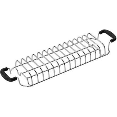 SMEG TSBW02 Opwarmrek voor Broodrooster - Broodjesrek - Geschikt voor TSF02 - Voor Broodjes, Focaccia & Gebak - RVS