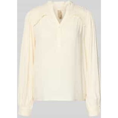 Relaxed fit blouse van pure viscose, model 'Radia'