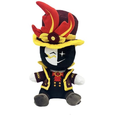 Nieuw op voorraad Verteller Torenverdediging Simulator Pluche Pop Schattige Anime Randapparatuur Speelgoed Verjaardag Kerstcadeau black