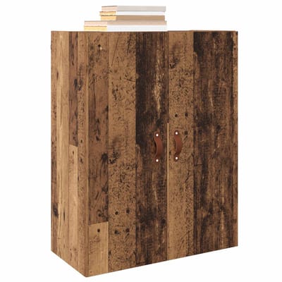 vidaXL - Wandkast - Oudhout - 69,5 - x - 34 - x - 90 - cm - Bewerkt - hout