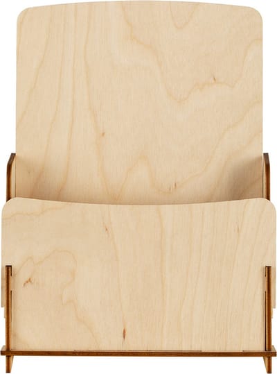 Folderhouder A5 staand „Nerine” │ houten folderdisplay