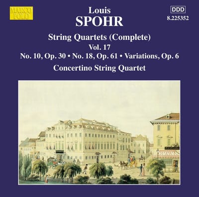 Moscow Philharmonic Concertino String Quartet - String Quartets Vol 17 (Nos. 10 And 18, Variations (CD)