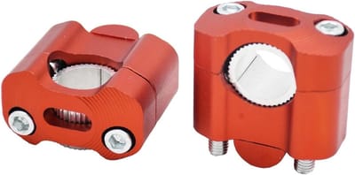 Stuurbrug Motorfiets - Stuurverhogers Motor - Verbeteren Rijervaring - Aluminiumlegering Klemmen - 22 mm 28 mm - Oranje