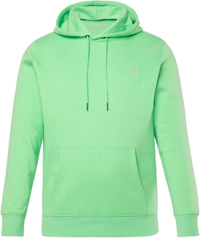 JP 1880 - Heren - Hoodie capuchon kangoeroezak - Pastelgroen - Maat L