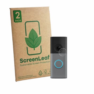 2 Stuks Screenprotector voor Ring Wired Video Doorbell - Hoogwaardige Beschermfolie transparant