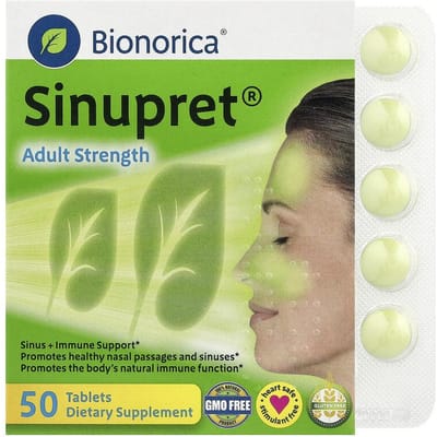 Sinupret®, Volwassen Sterkte, 50 Tabletten