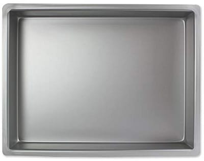Langwerpige cakevorm - Bakblik - Cakes bakken - Gelijkmatige warmteverdeling - 38 x 30 cm - Zilver