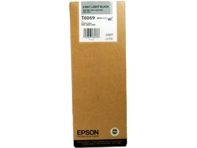 Epson T6069 inktcartridge licht licht zwart hoge capaciteit (origineel)