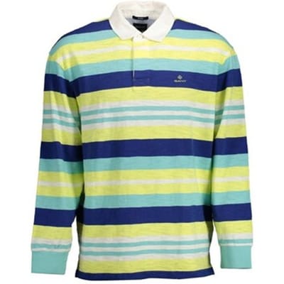 Gant Heren Gele Katoenen Polo Shirts