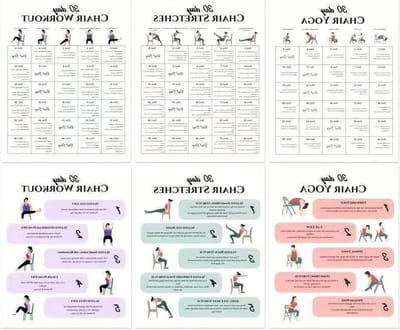 Stoeloefeningen Senioren - Fitness Kaarten - Flexibiliteit Verbeteren - Stapsgewijze Begeleiding - 6 Kaarten - Niet Gespecificeerd