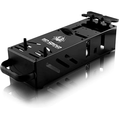 Boîte de démarrage en métal pour modèle télécommandé, outils de démarrage, radiocommande, moteur Nitro camion truggy, 1/8 noir