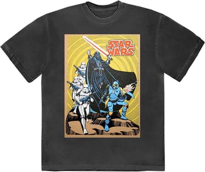 Disney Star Wars - Vader Command Scene Heren T-shirt - S - Zwart