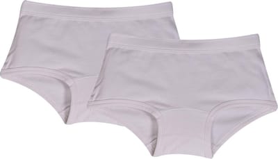 Woody boxershort meisjes - wit - 4 stuks - 999-10-SHD-Z/100 - maat 92