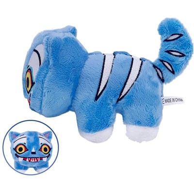 TreasuringX Kpop Demon Pluche Speelgoed Blauwe Tijger Knuffel Spel Jagers Knuffel Verjaardagscadeau voor Fans gray