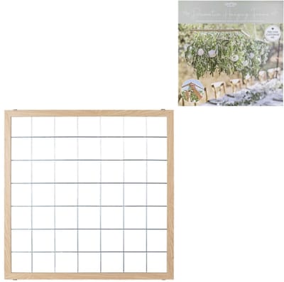 Ginger Ray - Ginger Ray - Houten ophangrooster bloemen en bladeren
