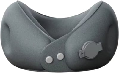 Nieuwe Opblaasbare U-Vormige Reiskussen voor Vliegtuig, Auto en Trein – Draagbaar Zacht Nekkussen met Opbergzak voor Kantoor en Dutjes, Reiskussen Neksteun Reisaccessoires