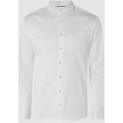 Regular fit vrijetijdsoverhemd van premium kwaliteit van twill