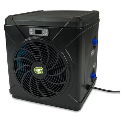 EXIT Zwembad Warmtepomp 22m³ (5,5kW) - Zwembadverwarming - Pool Heater - Energiezuinig - Zwembad Accessoire - Zwart