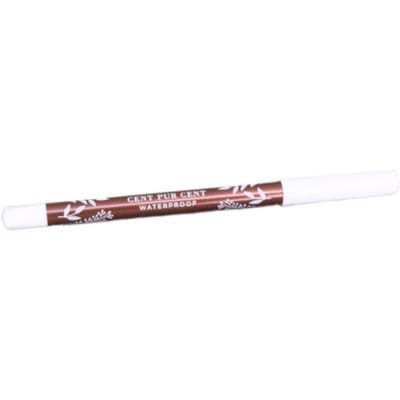Cent Pur Cent Waterproof Eye Pencil Brun - 0.8 ml