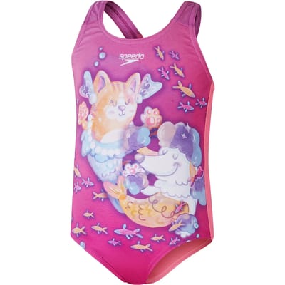 1-delig zwempak voor babymeisjes Speedo Placem Print