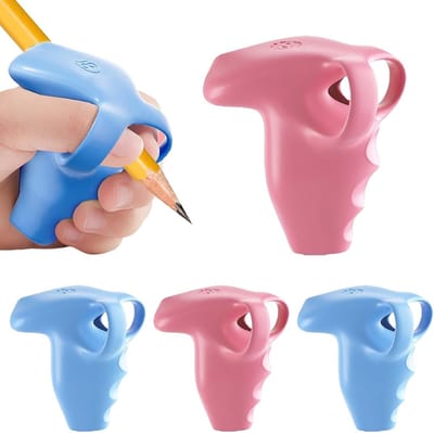 Ergonomische Potloodgrepen voor Kinderen en Volwassenen - Schrijfhulpmiddelen en Penhouders voor Comfortabel Schrijven en Verbeterde Grip