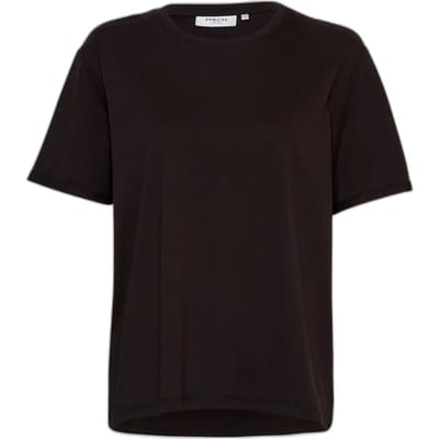 MSCH Copenhagen Mschterina Organic Tee Tops & T-shirts Dames - Shirt - Zwart - Maat S/M